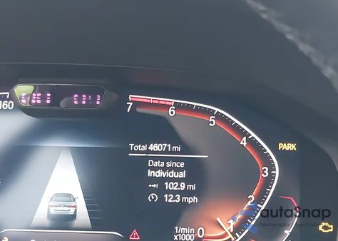 2021 BMW 430I z USA, uszkodzony, nr VIN WBA23AT05MCG85425